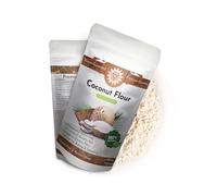 Coconut Flour | Premium Finely Ground Defatted Coconut Pulp | 200g | Gluten-Free, High-Fibre, Low-Carb Flour for Baking, Smoothies & Healthy Recipes | Stone-Ground | iD Pure Raw Wild