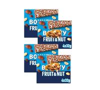 Coconut & Fruit Chocolate Bar Bundle - 3 × 4- Fruit and Nut Bar Multipacks (3 × 128g) with E-Ficci Thank You Card - Creamy & Sweet Snack Bars