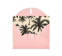 Coconut Grove Pink Patterns greeting card 6x4 inches with envelope, covering birthdays, weddings and other occasions