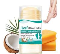 Coconut Heel Balm Stick,Foot Cream for Very Dry Feet,Cracked Heel Repair Cream,Foot Moisturiser,Fo-Ot Cre-Am For Hard Skin,Softening & Removing Hard Skin,Deep Moisturizing,For Body Hands&Feet Knees