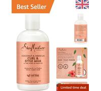 Coconut & Hibiscus Curl/Style Milk 237ml - Nourishing Detangler for Curly Hair