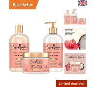 Coconut & Hibiscus Curl TRIO: Includes Curl & Shine Shampoo, Curl & Shine CON...