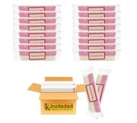 Coconut Ice 130g Bars - Traditional British Sweet Treat | Classic Pink & White Flavour Confectionery | Handmade Style Candy (16x)