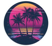 Coconut Island 1000pcs Jigsaw Puzzles What Happens Next Beautiful Decoration for Adults And Kids 1000pcs (67.5x67.5cm)