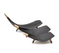 Coconut Leaf Fruit Bowl Set - Chocolate