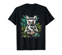 Coconut Lemur Wildlife Coconut Fruit Nature Lemur Lover T-Shirt