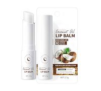 Coconut Lip Care Pen, Pack of 2 Coconut Oil Lip Balm Moisturising Lip Balms Lasting Nutritional Lip Care Nourishing Lip Balm Moisturises & Makes You Smooth