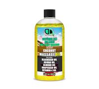 Coconut Massage Oil Ultra Glide Formula with Soothing Aroma Therapeutic, Made with Natural Oils All Skin Types, Men & Women, Exotic Massage Oil (50ml)