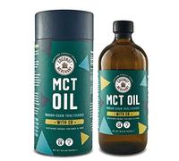 Coconut Merchant MCT Oil | 97% Premium Pure C8 in Glass Bottle| Keto, Vegan and Paleo Friendly | Great in Coffee, Tea, Smoothies - 500ml
