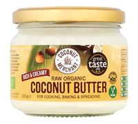 Coconut Merchant Organic Coconut Butter 300g - 100% Pure Coconut - Dairy Free, Vegan & Gluten Free - Zero Cholesterol - Rich in MCTs & Lauric Acid