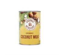 Coconut Merchant Organic Coconut Milk 400ml (Pack of 1)