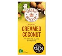 Coconut Merchant Organic Creamed Coconut 200g (Pack of 1) | Vegan | Dairy and Gluten Free |Ethically Sourced