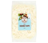 Coconut Merchant Organic Raw Coconut Chips, 500g