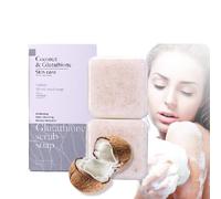 Coconut Mike Soap, Pack of 2 Coconut Mike Soap, Illuminating for Face & Body, Naturally Extracted, Organic, Vegan, Cruelty-Free, Brightens Skin Tone, Evens Skin Tone, Cleans Pores