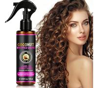 Coconut Milk Hair Detangler Spray - Leave-In Conditioning Elixir for Tangle-Free Hair - Moisturizes Dry And Curly Hair, Breakage And Provides Heat Protection, Adds Shine & Moisture