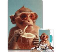 Coconut Milk in A Box Puzzles for Teenagers Teens 1000pc Puzzle,Fun Games Every Piece Is Unique - Challenging Family Fun Game 75x50cm