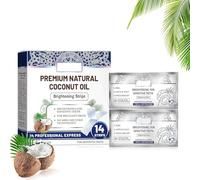 Coconut Mint Whitening Strips, Teeth Whitening Strips, Non-Slip Whiten Strip - Protect Tooth Enamel, Professional and Safe Teeth Whitenings Strip, Gently Teeths Stain Remover, Fresh Breath (1PCS)