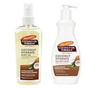 Coconut Oil Bundle Hydrating Skin Care Set, Deep Moisturizing Formula,48-Hour Hydration,Quick-Absorbing, Coconut Hydrate Body Oil (150) and Daily Body Lotion(400ml)