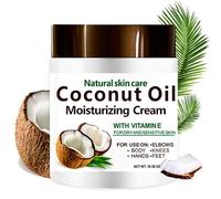 Coconut Oil Cream - 280ml Spa Moisturising Cream - Coconut Oil for Face, Hands and Hair - Intense Hydration for Dry Skin