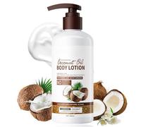 Coconut Oil Nourishing Body Lotion - Multi-Purpose Skin Moisturizer - Hydrating, Softening & Brightening - Coconut Oil Extract Large Capacity Body Lotion for Dry Skin - Smooth, Nourish & Refresh 300ml