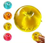 Coconut Oil Squishies, Coconut Oil Stress Ball, Slow Rising Squishies, Cute Moldable Pull Stretch Squeeze Sensory Toy,Soft TPR Malt Sugar Sensory Stress Balls for Anxiety Relief