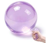 Coconut Oil Squishy Balls, Slow Rising Squeeze Balls Relief Toy (Purple) | Sensory Squishies Balls , Maltose Filled oil squishy for Anxiety Relief, Portable Stress Ball Office Desk for kids adults