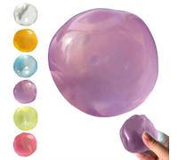 Coconut Oil Stress Ball, 2026 New Squeeze Stress Shapeable Ball Toys, Non-Sticky Slow Rising Squeeze Balls, Portable Desk Squishies for Relaxation and Focus (A-Purple)
