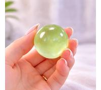 Coconut Oil Stress Ball, Soft Squishy Stress Ball for Stress Relief, Crunchy Sensory Ball for Desk, Office and Home Use for Adult (Green Grape, 1.6 in)