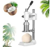 Coconut Opener Kit, Manual Vertical Press Tool for Fresh Coconut Water and Juice, Durable Stainless Steel Construction, Ideal for Home and Commercial Use