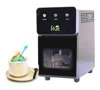 Coconut Opener Machine - Fully Automatic Quick Cut Tool with Safe Working Room & 7cm Smooth Hole Drill for Stalls, Fruit Shops, Supermarkets