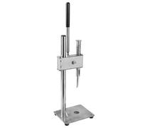 Coconut Opener Machine, Manual Vertical Coconut Cracker & Opener Tool with Adjustable Height, Pressure Rod, Stainless Steel Anti-Slip Base for Home Kitchen, Restaurant, Fruit Shop