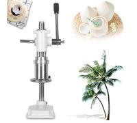 Coconut Opener Tool, Manual Stainless Steel Hand Press Driller for Young Green Coconuts