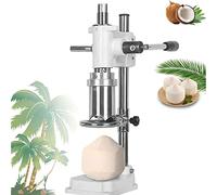 Coconut opener Vertical, Coconut Opener Tool, Manual Stainless Steel Coconut Opener, Hole Drill Tool Fruit shop Manual Coconut Opening Machine for Shops And Fruit Markets