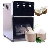 Coconut Opener with Safe Working Room, Quick Cut Hole Opener Tool for Green Coconuts, Automatic Kitchen Gadget