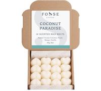 Coconut Paradise Soy Wax Melts 16 Pack | Tropical, Creamy & Dreamy | Natural, Vegan & Plastic Free | Up to 96 Hrs Scent | Pet Safe | Handmade in UK - Fosse Living