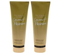 Coconut Passion Fragrance Lotion by Victorias Secret for Women - 8 oz Lotion - Pack of 2