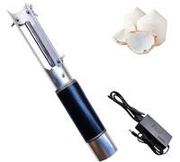 Coconut Peeler Machine for Sugarcane Taro Pineapple, Electric Peeling Tool with Continuous 8-Hour Operation, Easy Kitchen Gadget