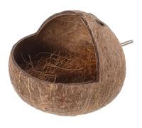 coconut shell nest birds decor bird house pendant bird house for cage bird nest sleeping bird house coconuts parrot house bird bed coconuts bird house coconut nest the bird's nest