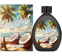 Coconut Tanning Lotion, Sunbed Lotion, Tanning Lotion for Sunbeds, Shine Brown Tanning Accelerator, For Indoor Tanning Beds and Outdoor Sun Tan, Safe for Face, Body and Tattoos,With Coconut Oil (1PC)
