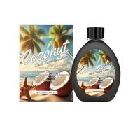Coconut Tanning Lotion, Sunbed Lotion, Tanning Oil, for Indoor Tanning Beds and Outdoor Sun Tan, with Coconut Oil, Natural Formula, Long-Lasting Hydration, for Face, Body (1PC)