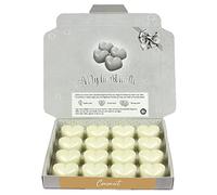 Coconut Wax Melts: 16 x 5g PCS Heart Shaped Scented Wax Melts in a Presentation Gift Box, Vegan & Pet Friendly, Cruelty Free, Candle Alternative