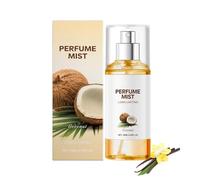 Coconut Women's Perfume Spray, With Vanilla Skin Perfume Mist, Everyday Fragrance, All-day Long-lasting Hair and Body Spray, Light Texture, for Day or Night (1PCS)