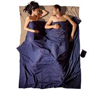 Cocoon 100% Egyptian Cotton, Travel Sheet Double Sized Khaki/Tuareg