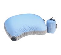 Cocoon - Air-Core Hood/Camp Pillow - Pillow size 28 x 37 cm, blue/grey
