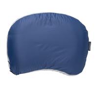 Cocoon - Air-Core Hood/Camp Pillow - Pillow size 28 x 37 cm, dark indigo /grey