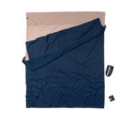 Cocoon - Bag cover - Coton Egypt Rectangulaire Double Khaki/Tuareg in Cotton - Navy Navy one size