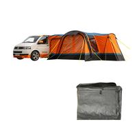 Inflatable Large Driveaway Campervan Awning - Cocoon Breeze V2 - Blue - Dual Door - Sustainable Fabric - Lifetime Warranty - OLPRO