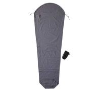 Cocoon Cotton Mummy Liner Grey 241 x 90-56 cm