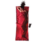 Cocoon - TravelSheet Cotton - Travel sleeping bag size 220 x 90 cm, red