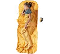 Cocoon - Kid's Silk Travelsheet - Travel sleeping bag size 180 x 76 cm, yellow